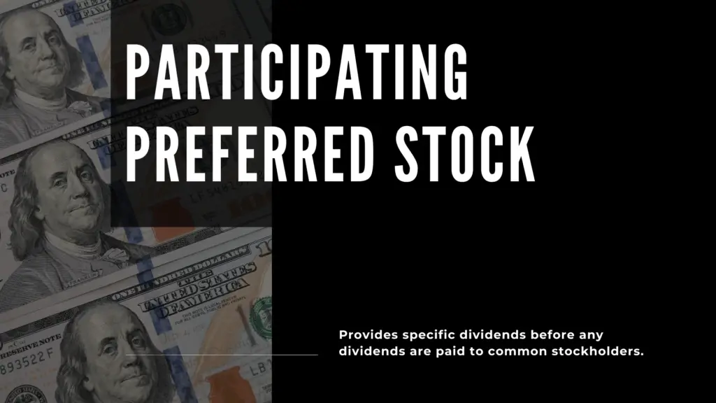Participating preferred stock definition