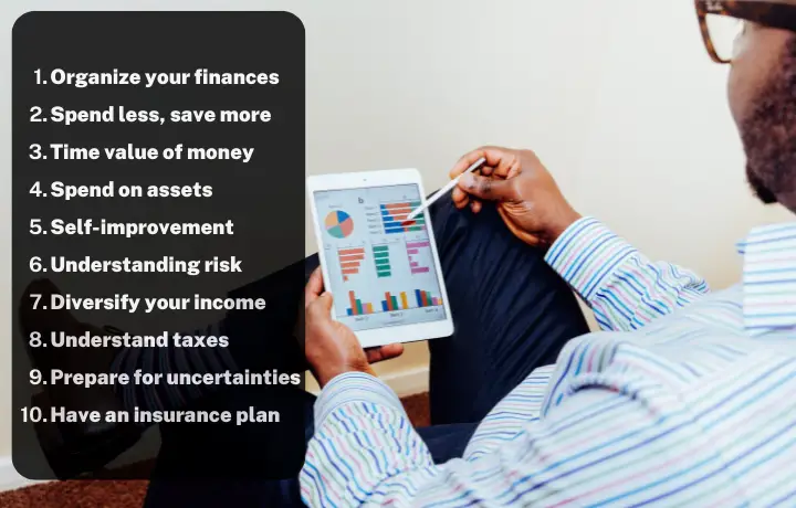 10 principles of financial management