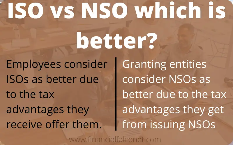 ISO vs NSO which is better?