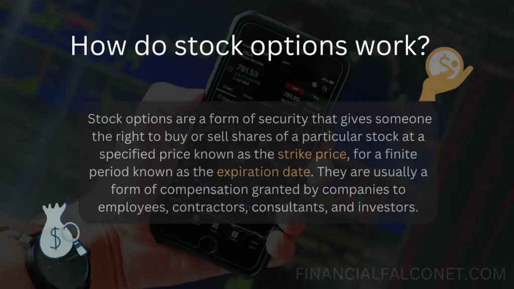 How do stock options work?