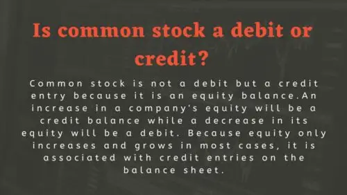 Is-common-stock-a-debit-or-credit
