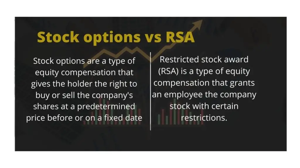 Stock options vs RSA differences
