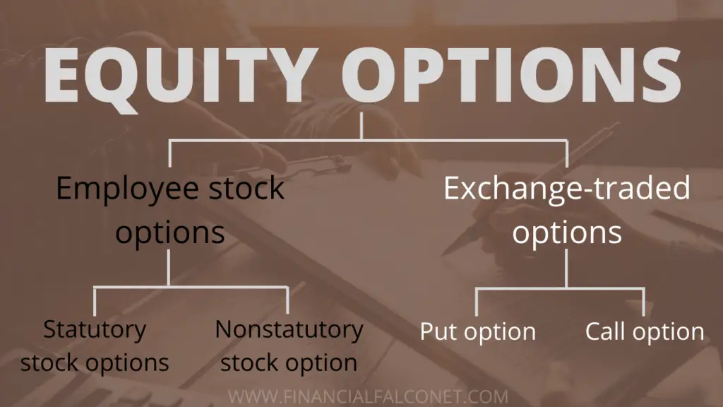 Types of equity options