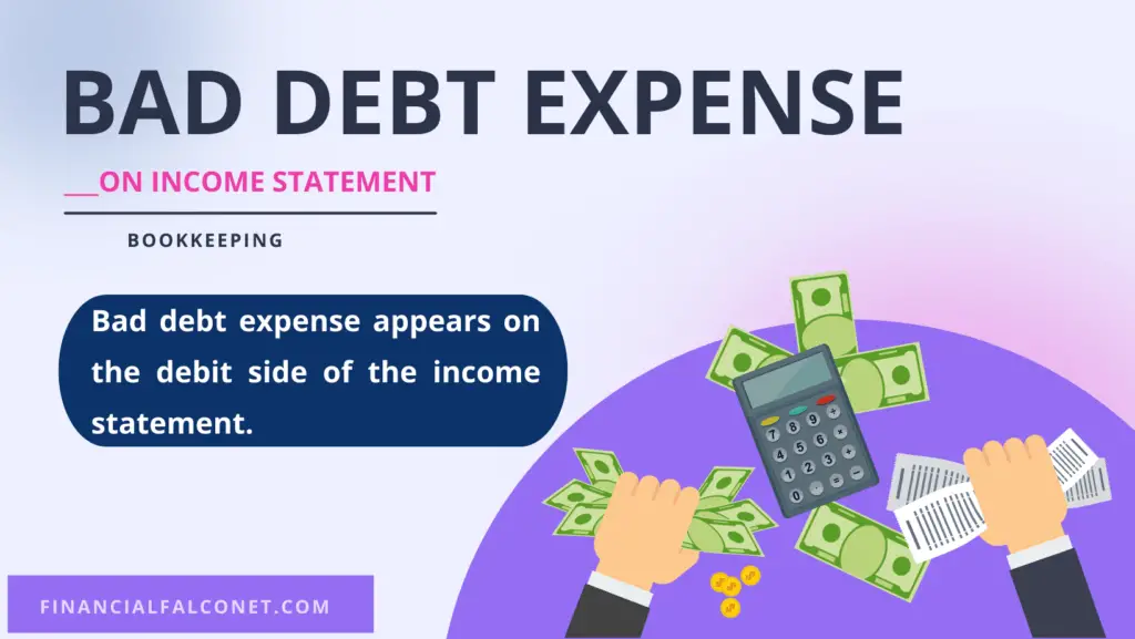 Bad debt expense on income statement