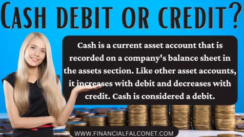 Is cash debit or credit?