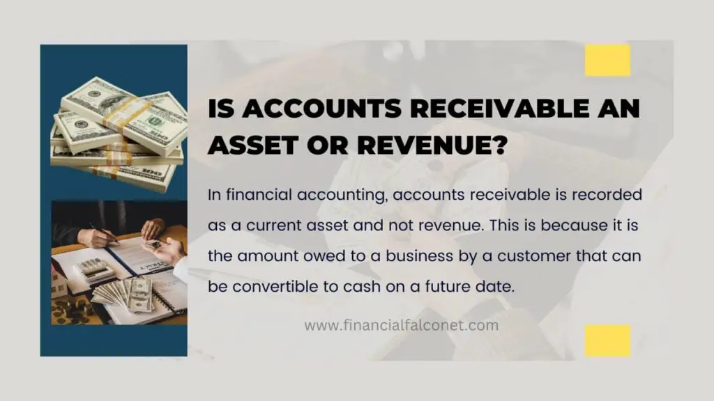 Is accounts receivable an asset or revenue?