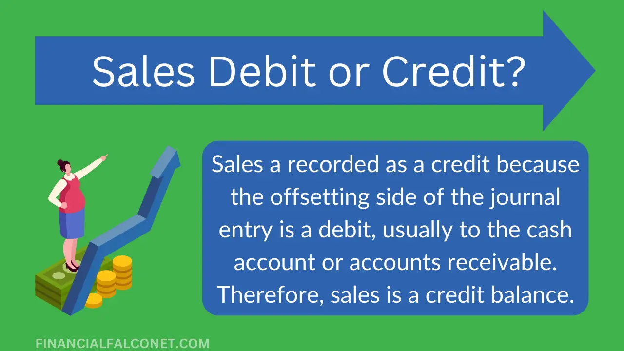 Sales debit or credit?