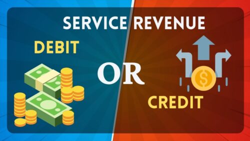 service revenue debit or credit