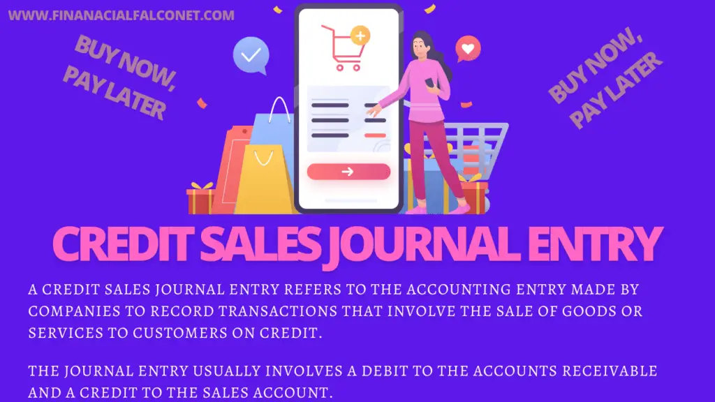 Credit sales journal entry definition