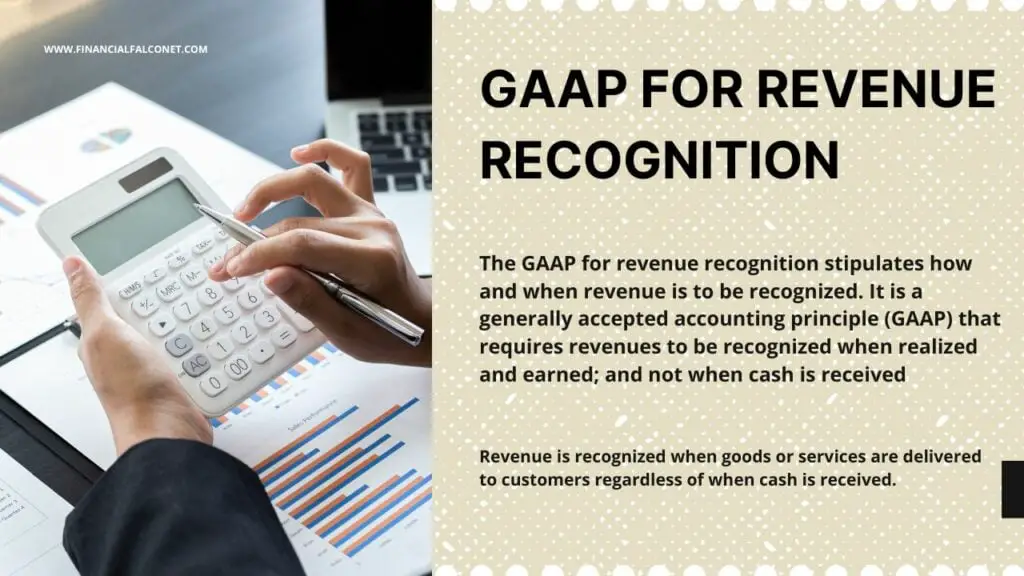 GAAP for revenue recognition