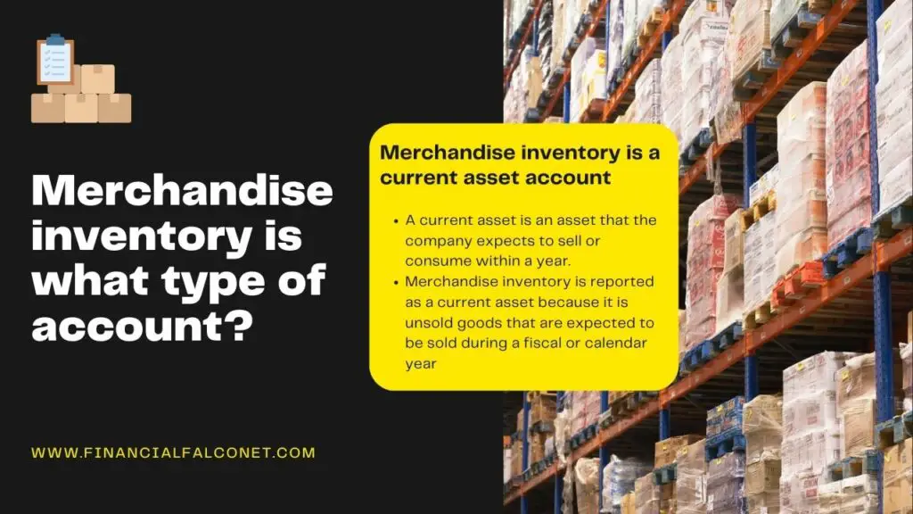 Merchandise inventory is what type of account?