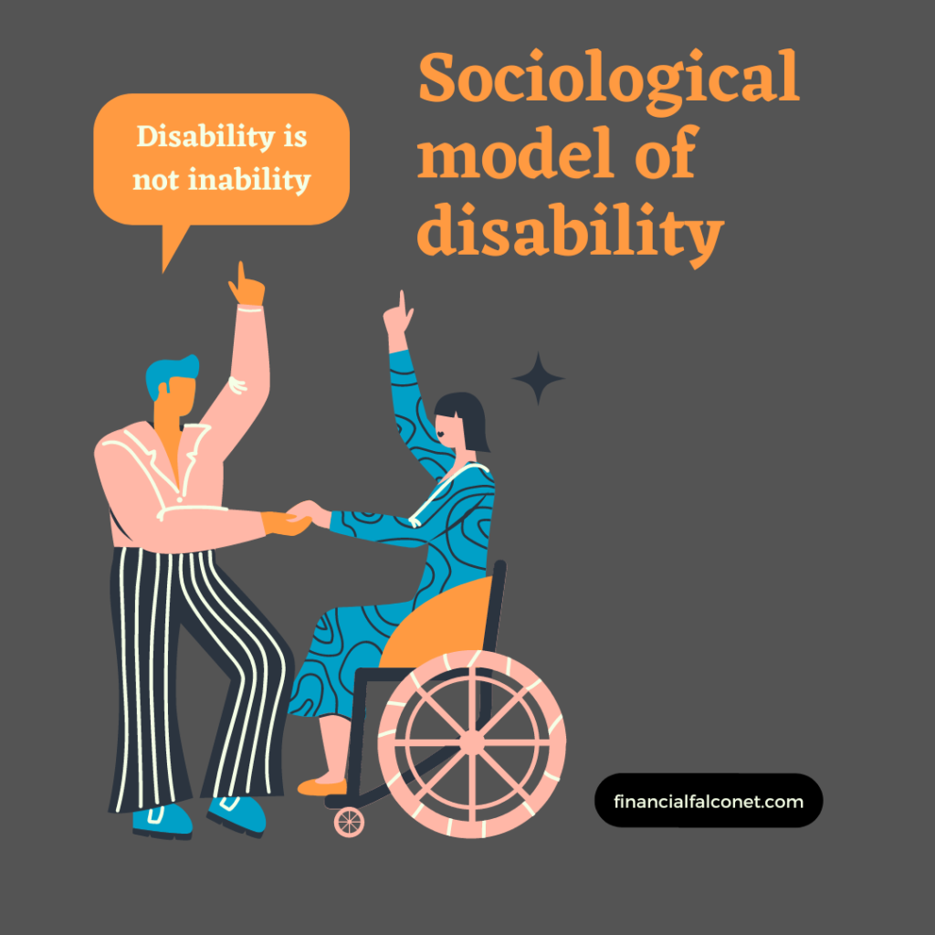 Sociological 
model of disability