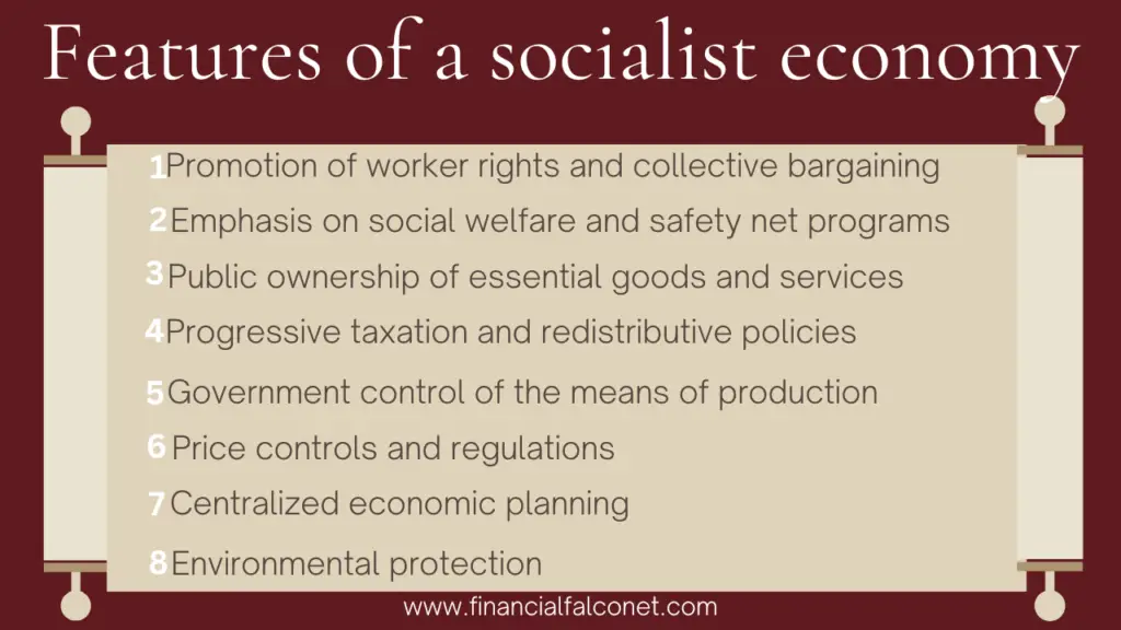 Socialist economy characteristics