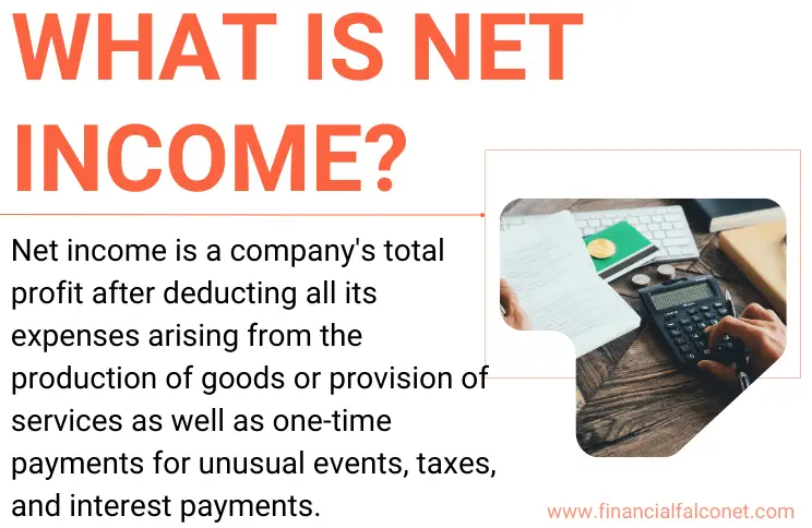 Net income examples and calculation