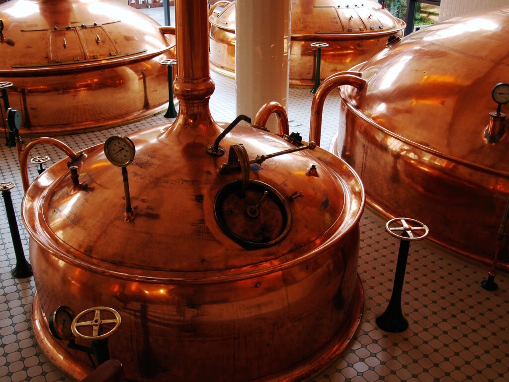 Brewing is an example of a continuous production
