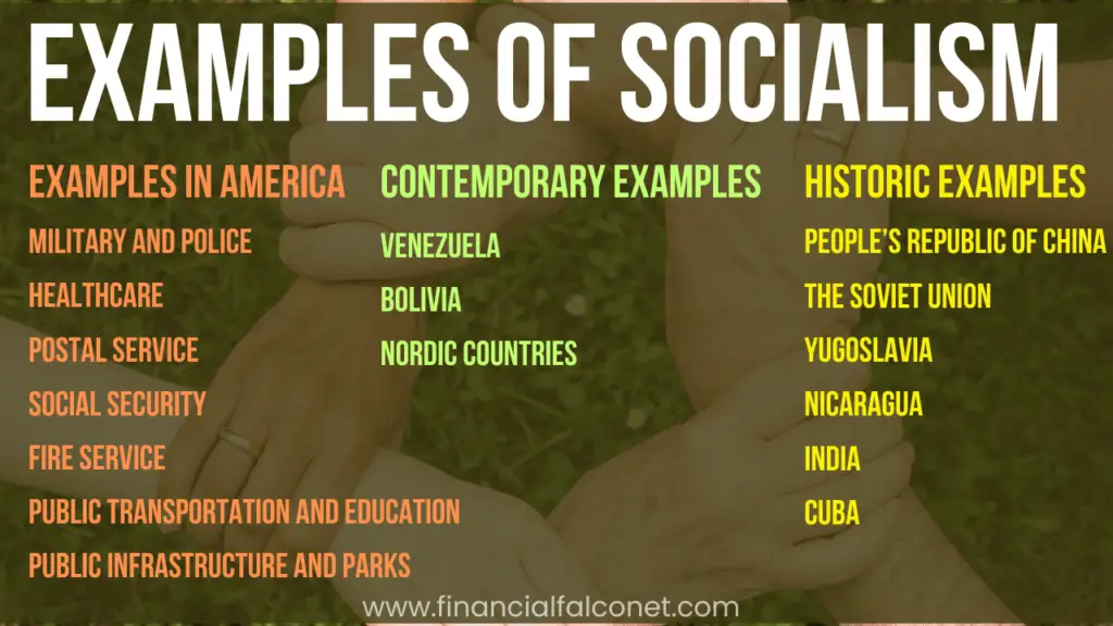 Examples of socialism