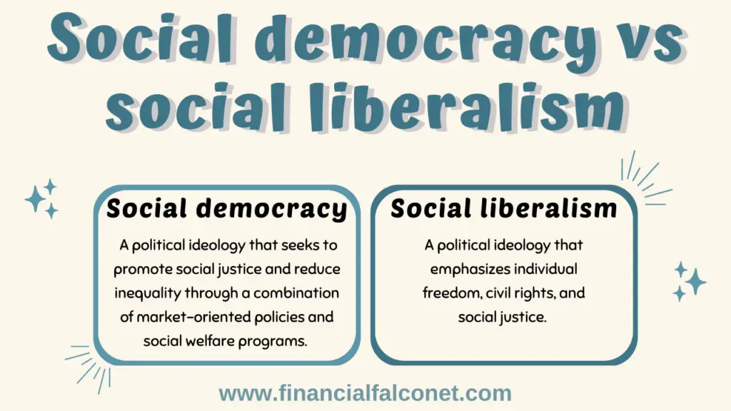 Social democracy vs social liberalism differences