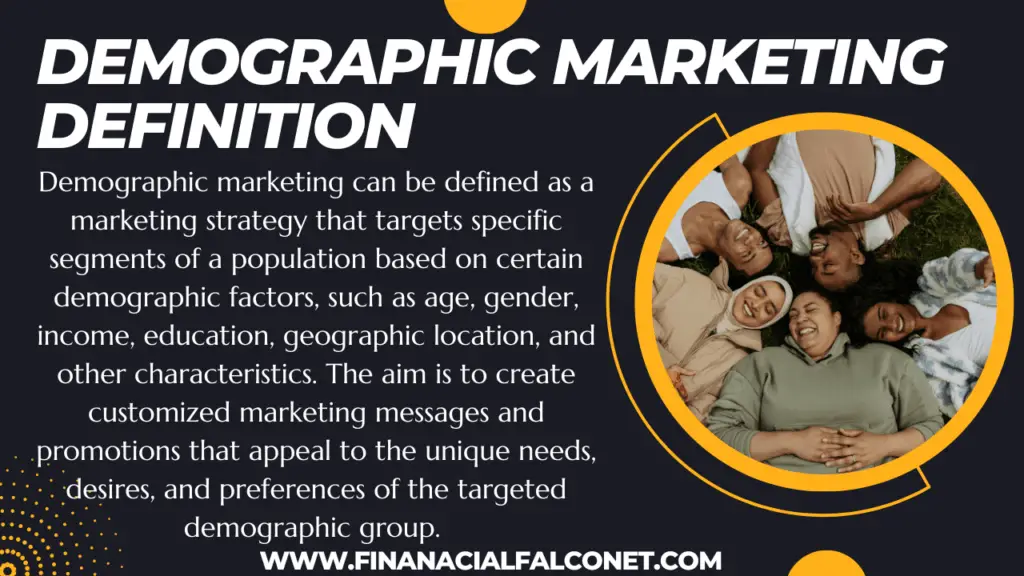 Demographic marketing definition