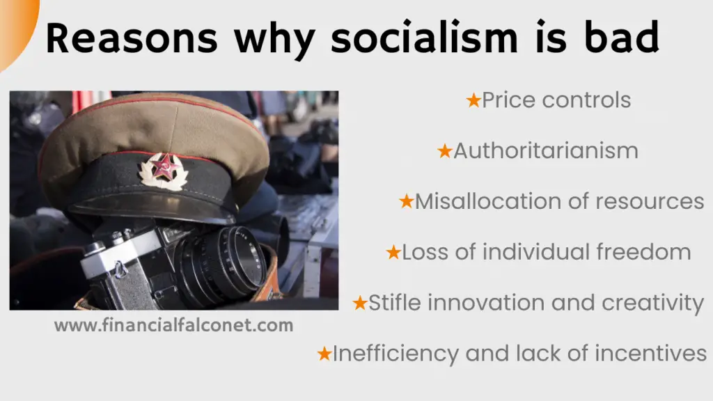 Reasons why socialism is bad