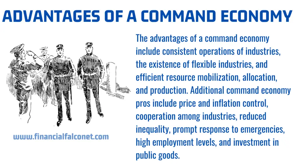 Advantages of a command economy