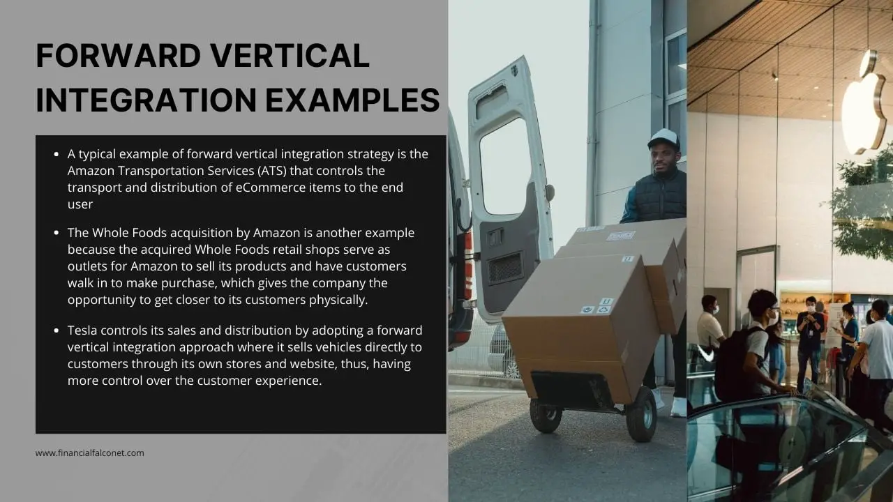 Forward vertical integration examples