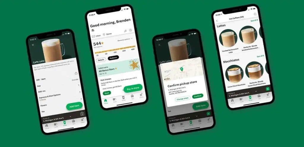 Starbucks Mobile App is one of Starbucks' vertical integration strategies for active participation and control in its retail activities