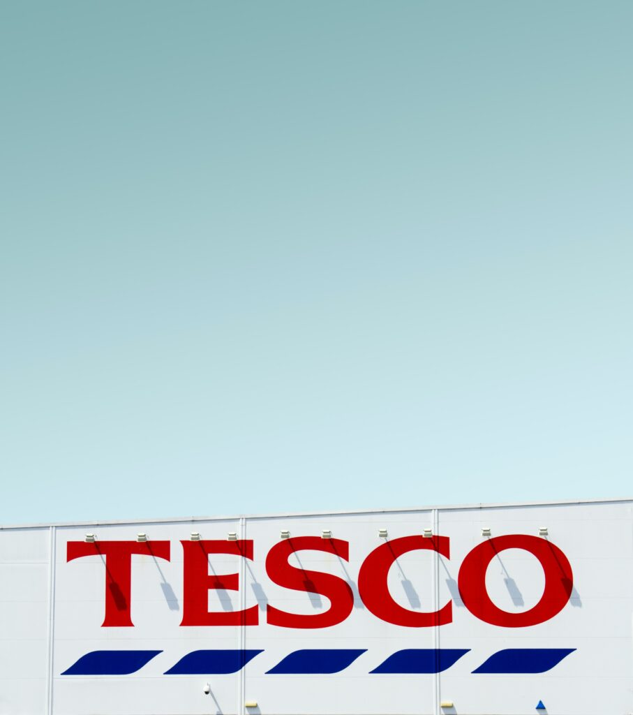 Tesco's supply chain process begins with the sourcing and procurement of products and ends when the products get to consumers.