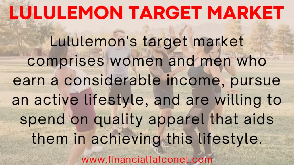Lululemon target market