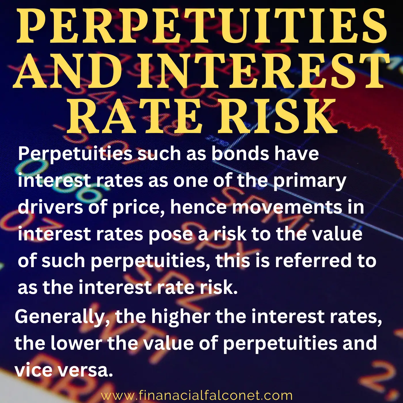 Perpetuities and interest rate risk